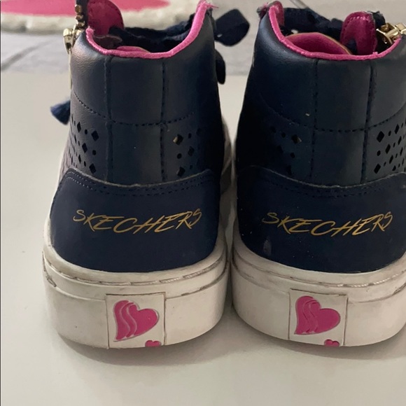 Sketchers Street sneaker booties w/ memory foam, 2 - Picture 6 of 10